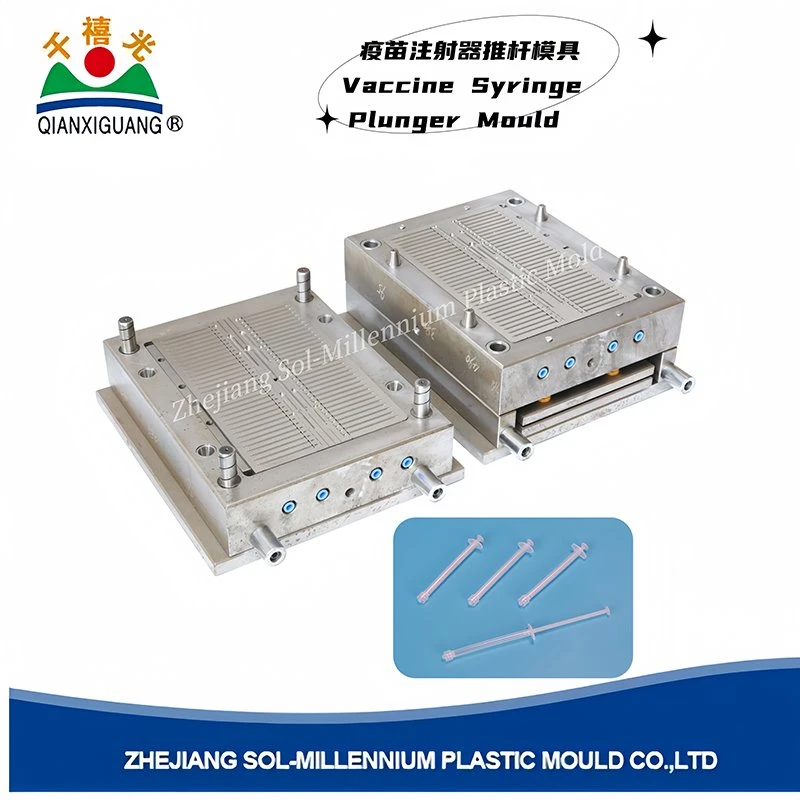 Vaccine Syringe Plunger Mould